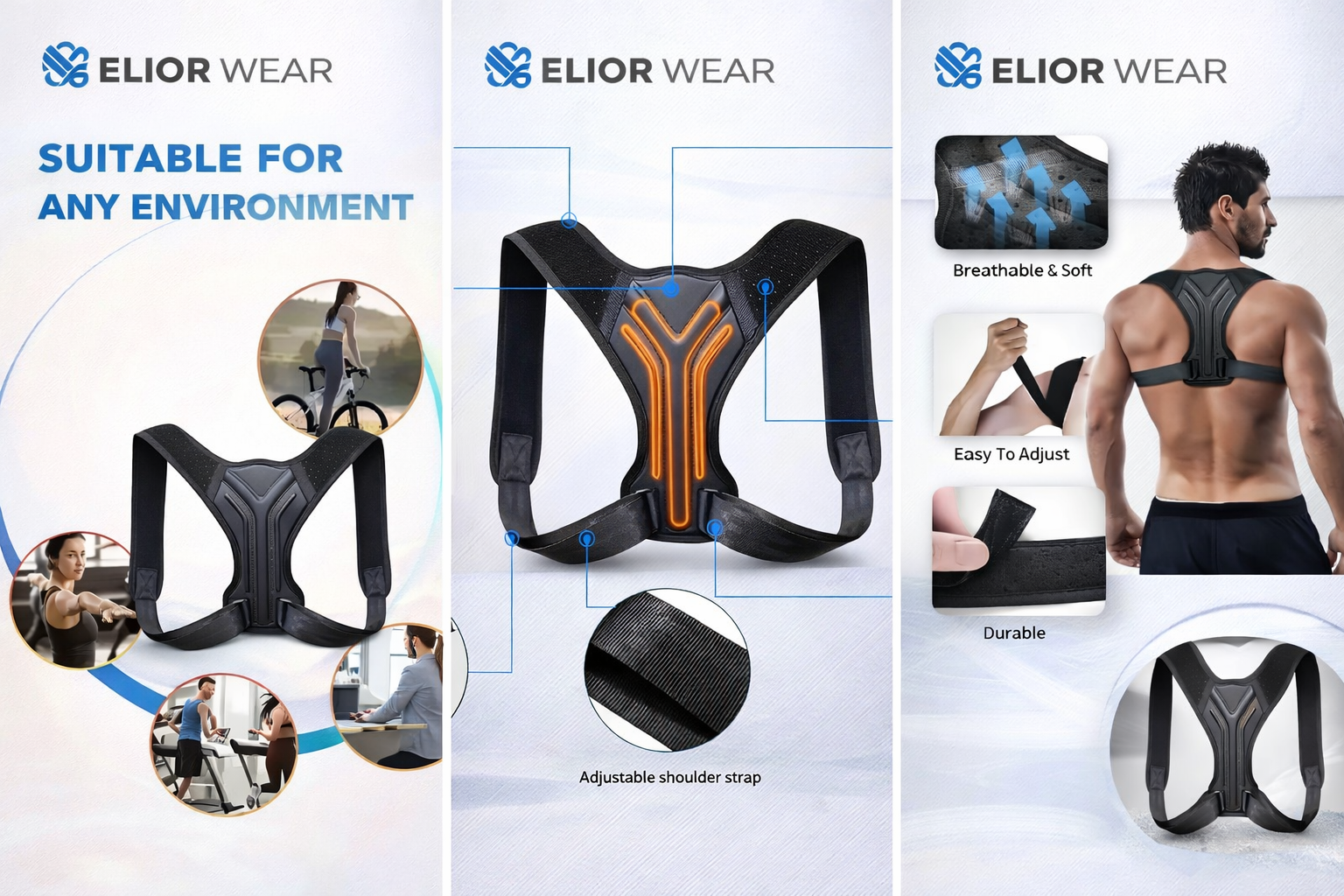 Posture Corrector Back Support Brace