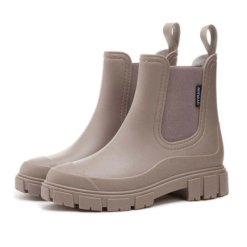 Fashionable Chelsea Rain Boots Women's