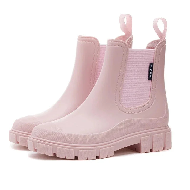 Fashionable Chelsea Rain Boots Women's