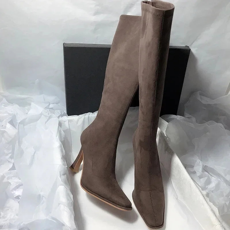 Winter Woman High Boots Fashion