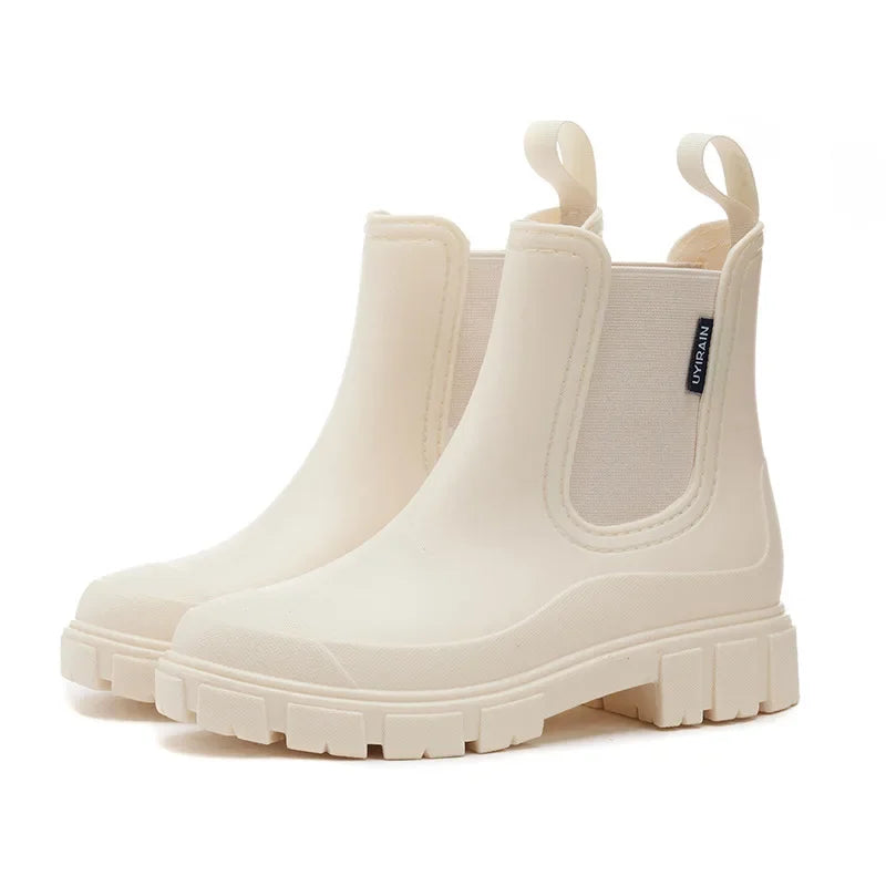Fashionable Chelsea Rain Boots Women's