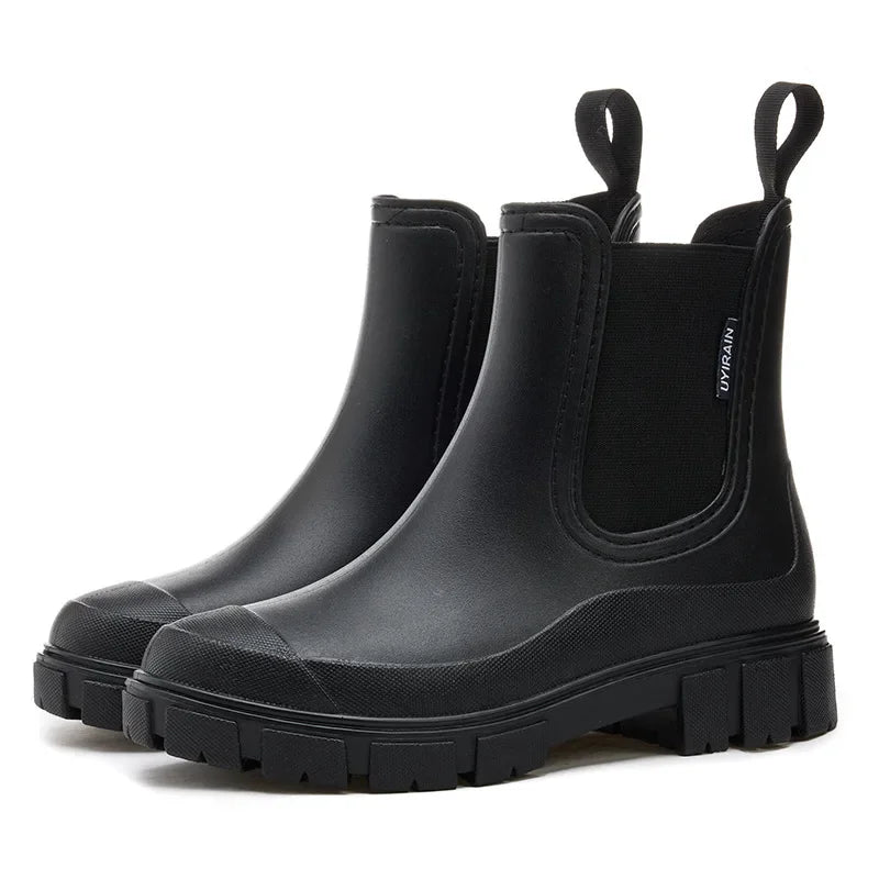 Fashionable Chelsea Rain Boots Women's