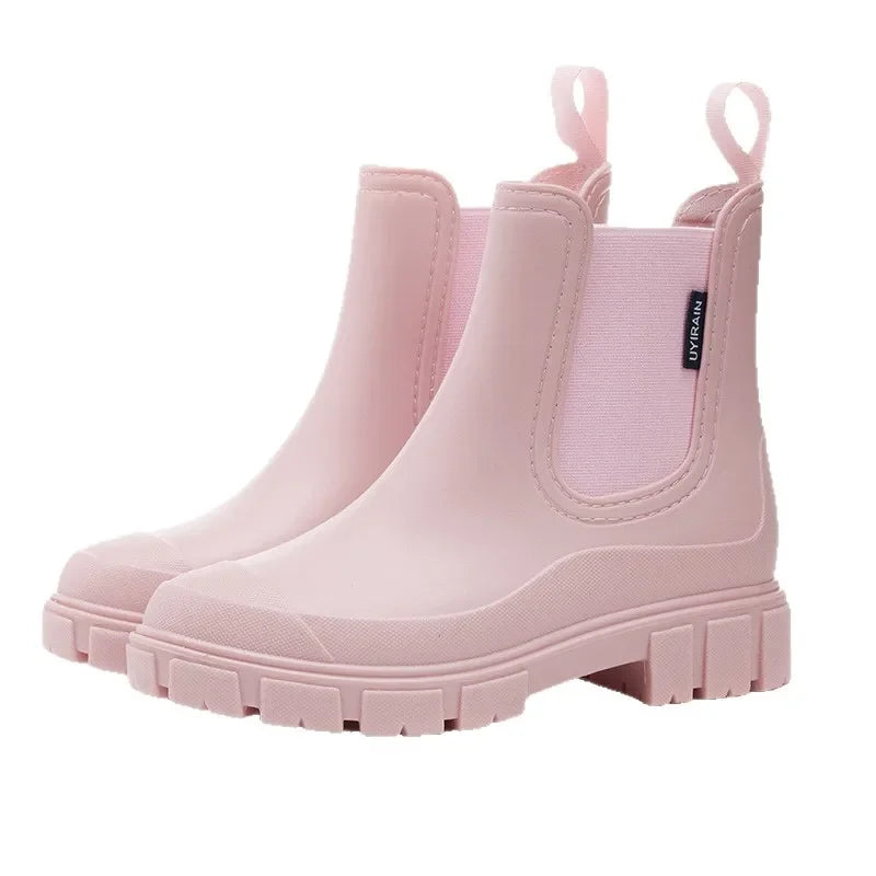 Fashionable Chelsea Rain Boots Women's