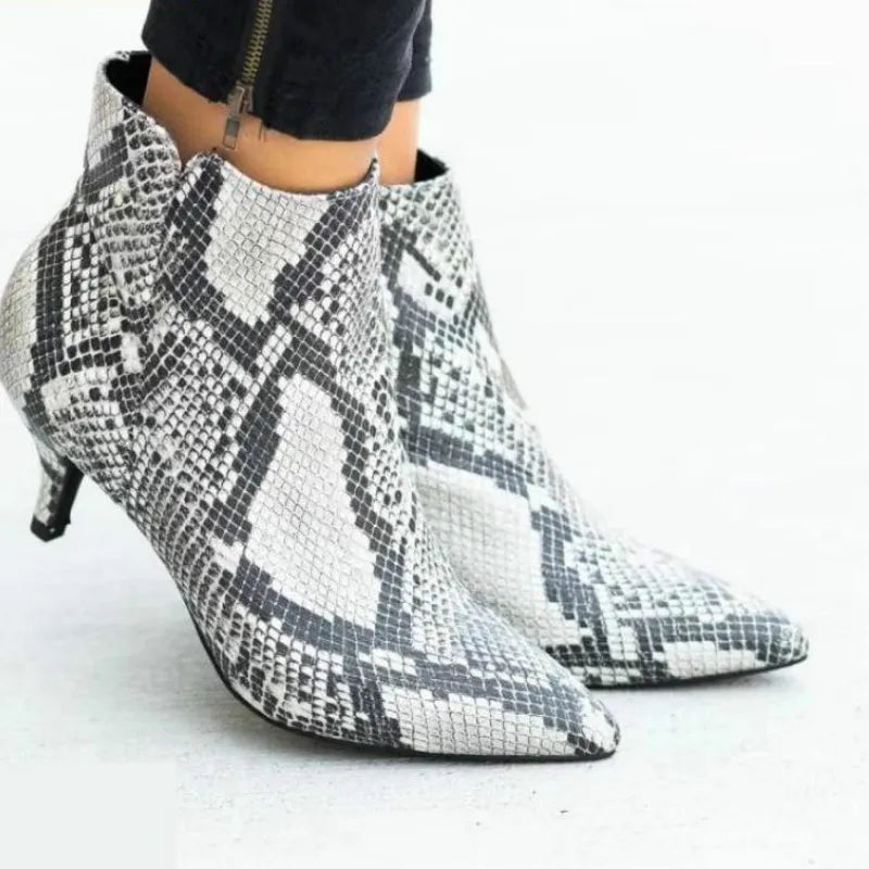 NEW Women's Ankle Boots Leopard Women